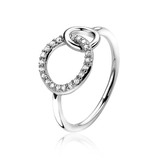 Zilveren ring met zirkonia ZIR1782-54