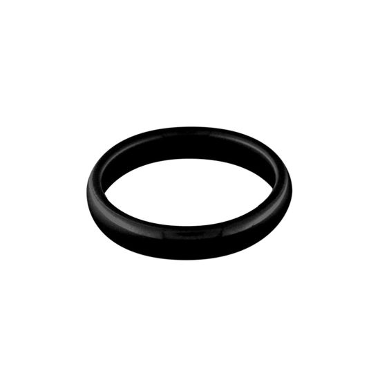 MY IMENSO RING CERAMIC ZWART ROUND MAAT 56 MT 17 3/4
