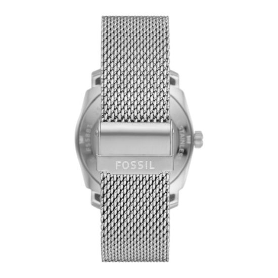 Fossil horloge heren staal FS5883