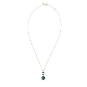 Gouden collier met blt en lbt CO2212V2