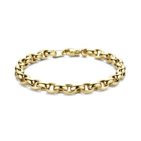 Gouden jasseron armband 6,5 19cm 8.2gr 4027290