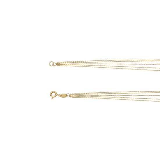 Gouden collier 45cm JKN24412