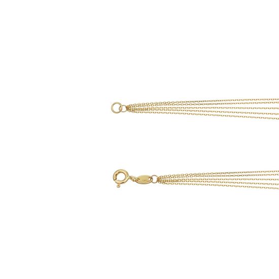 Gouden collier 45cm JKN24412