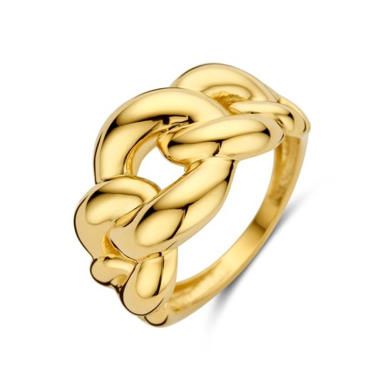 Gouden ring gourmet mt17.75 4031531