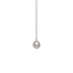 Cammilli gouden collier en hanger 18krt wit Velaa Star 0.08ct GPE3240W