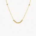 Gouden collier bolletjes 3182YGO