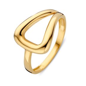 Gouden ring mt58 RE107913