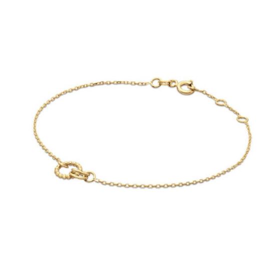 Gouden armband 19cm JKB24465