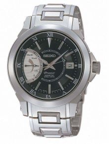 Seiko Premier horloge heren staal SRG001P1