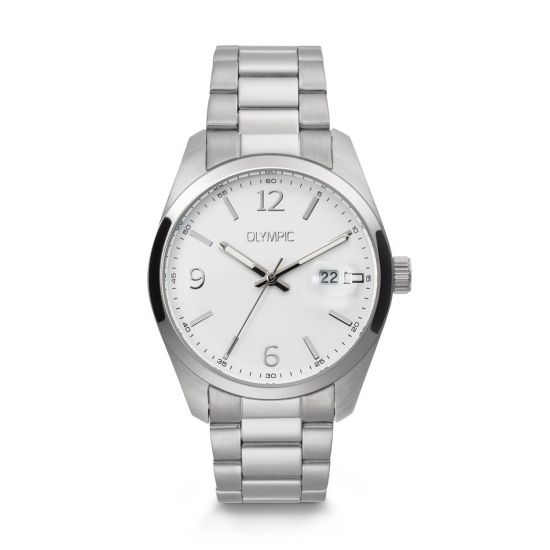 Olympic horloge heren staal OL75HSS002