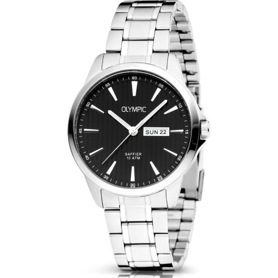 Olympic horloge heren staal OL26HSS313
