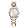 JdM horloge dames staal/geel