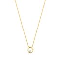 Gouden collier 1mm anker circle 0.04 41-43-45cm 11284