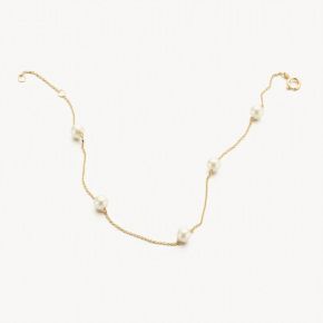 Gouden armband zoetwater parel 2248YPW