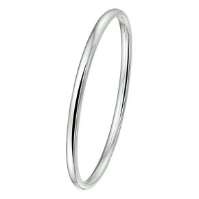 Zilveren bangle 4mmx60mm 1001343