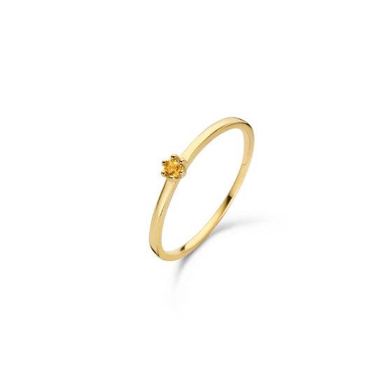 Gouden ring met citrien JKR20007/54