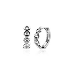 Zilveren ooringen ronde schakels 15mm ZIO2239