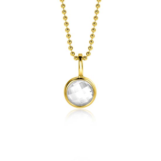 Zilver vergulde hanger ZIH-APR