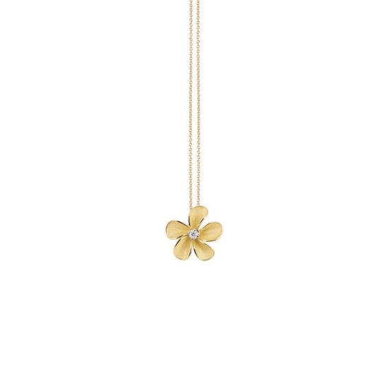 Cammilli collier Cherry Bloom Yellow Sunrise 18kt 0.03dia GPE3771U