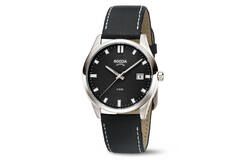 Boccia horloge heren titanium/leer 3669-02