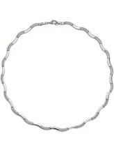 Boccia collier titanium mat/glans 0844-01