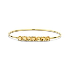 Jarrel gouden bangle met citrien 4Y7121CIS