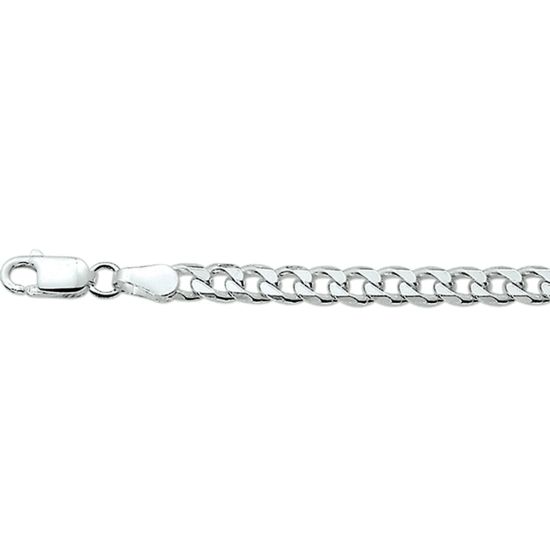 Zilveren collier gourmet 55cm 4mm 1021931