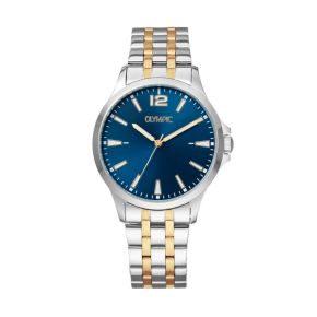 Olympic horloge heren staal/geel pvd OL72HSS405B