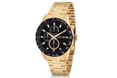 Olympic horloge heren staal geel pvd OL72HDD009