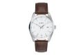 Olympic horloge heren staal/leer OL75HSL002