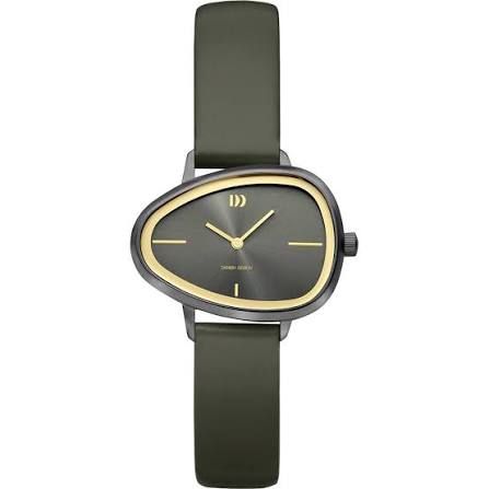 DD horloge dames staal/pvd leren band IV16Q1305