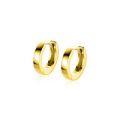 Gouden oorringen 11x2mm ZGO569