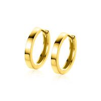 Gouden oorringen 15x2mm ZGO571