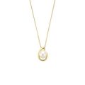 Gouden collier met parelhanger ZW 40-42-44cm 4035143