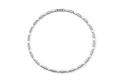 Boccia collier titanium mat/glans 08090-01