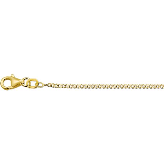 Gouden collier gourmet 55cm 1.4mm 4030971