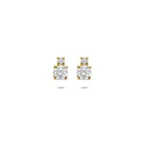 Gouden oorstekers LG 2x0.45crt G/VS 4035537