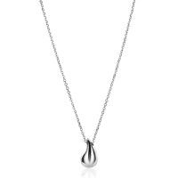 Zilveren collier druppel ZIC2636