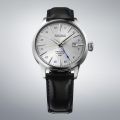 Seiko Presage GMT staal/leer SSK049J1