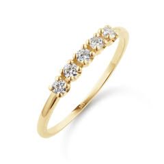 Yara gouden ring LG 5/0.25crt mt56 264R.1025.025
