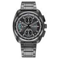 TH horloge heren staal grijs PVD chronograaf TH1792275
