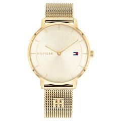 TH horloge dames staal/geel TH1782286