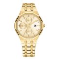 TH horloge dames staal/geel TH1782937