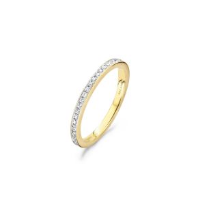 Gouden ring zirkonia mt 54 1119BZI/54