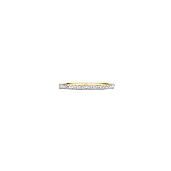 Gouden ring zirkonia mt 54 1119BZI/54 
