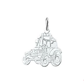 Zilveren hanger tractor 1003267