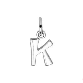 Zilveren hanger letter K 1002773