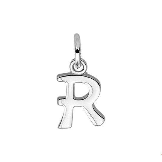 Zilveren hanger letter R 1002780