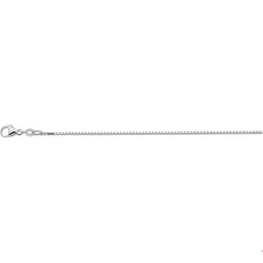 Zilveren collier venetiaans 42cm 1.1mm