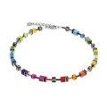 CdL collier multi color staal 2838/10-1520